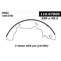 Centric Parts Centric Brake Shoes, 111.07800 111.07800